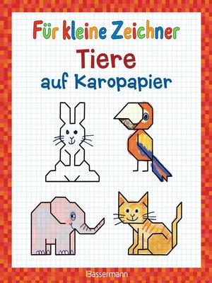cover image of Für kleine Zeichner--Tiere auf Karopapier